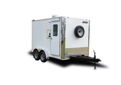 Fiber Optic Splicing Trailer Exterior Image